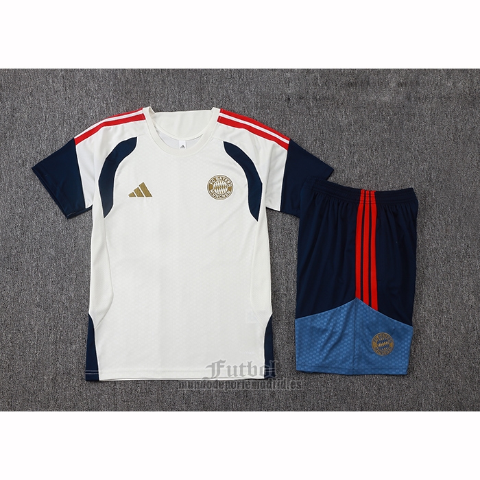 Chandal del Bayern Munich Manga Corta 2026-2027 Crema - Pantalon Corto